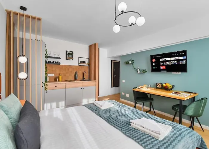 Apartmán Mysa Modern * Near Cismigiu Park * Netflix *